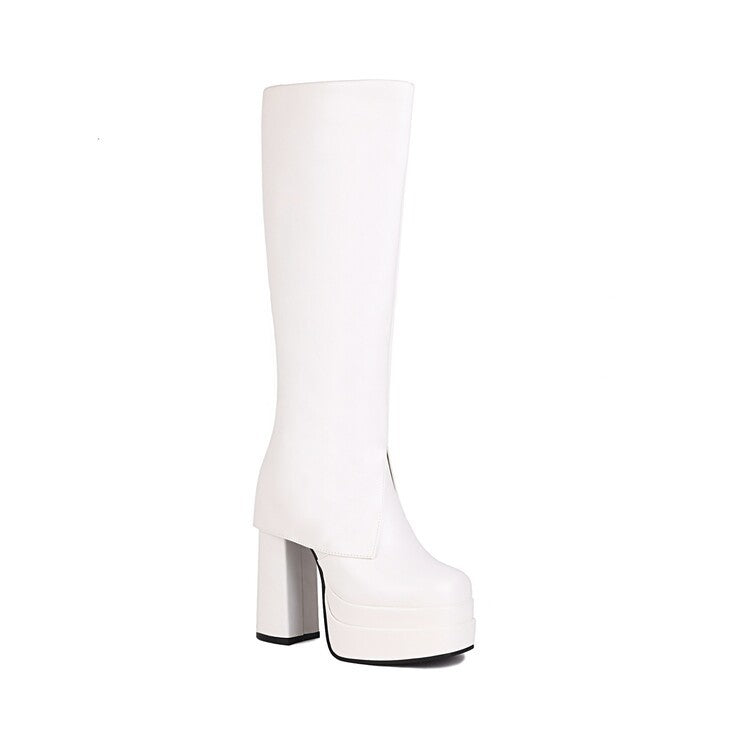 Clean Zip-Up Boots