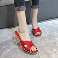 Vacation Raffia Sandals