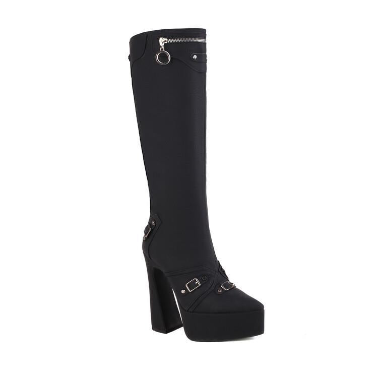 Breezy Knee-High Boots