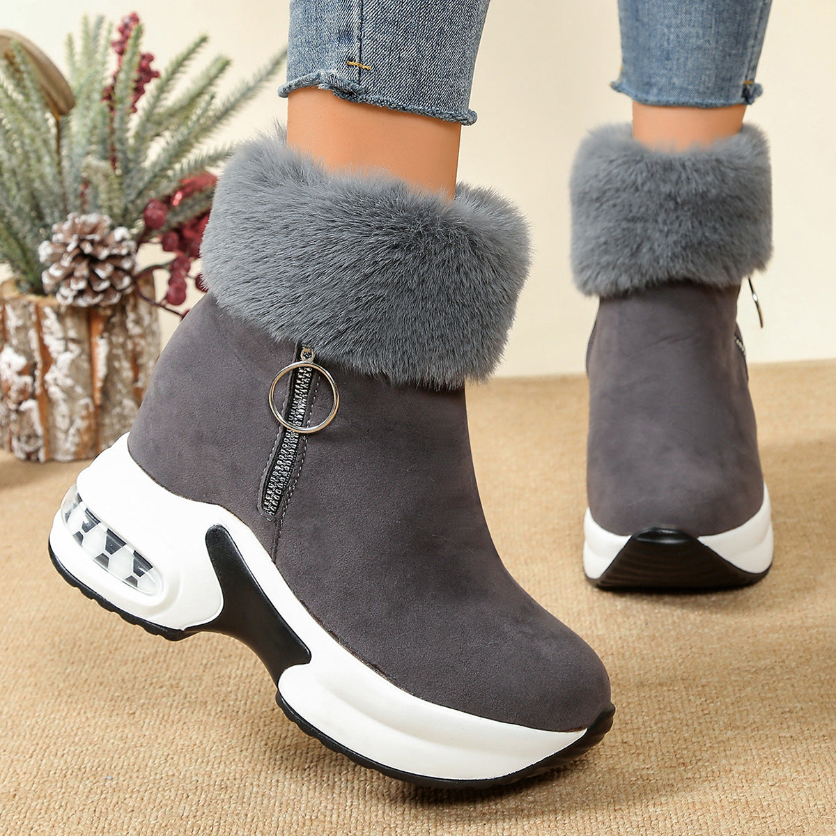 Summer Block-Heel Boots