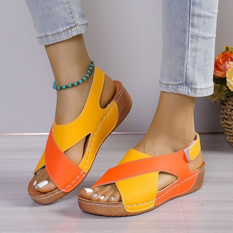 Comfortable Raffia Sandals