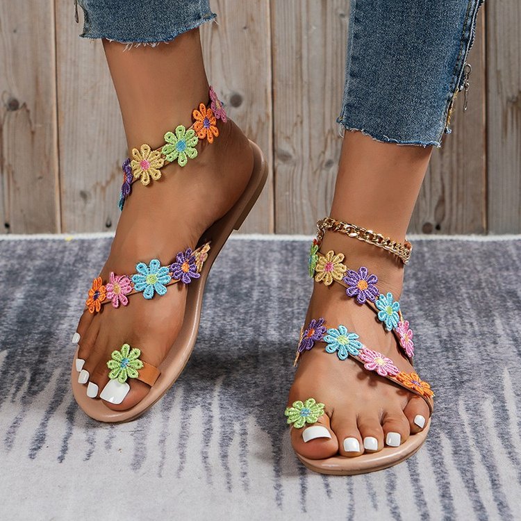 Clean Braided Sandals