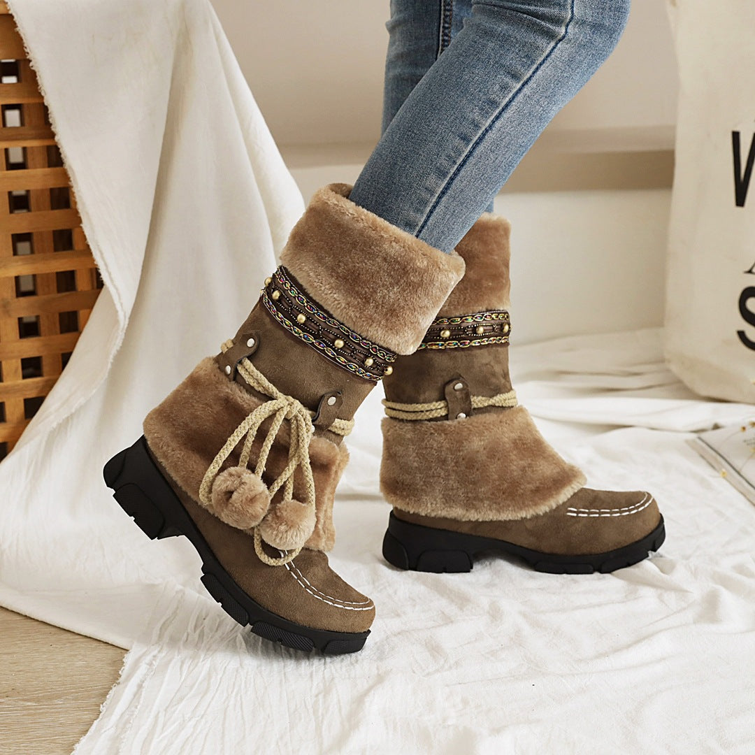 Breezy Leather Boots