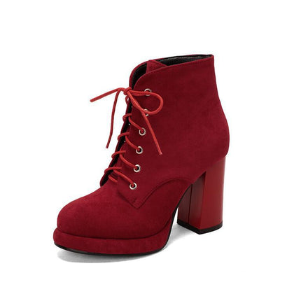 Comfortable Textured Boots