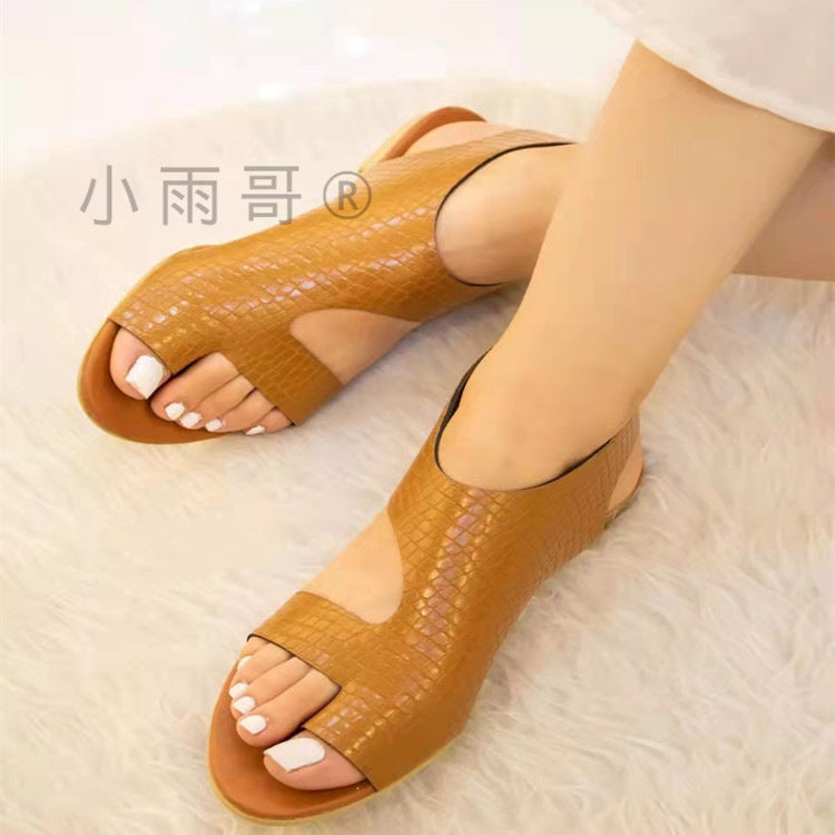 Warm Metallic Sandals