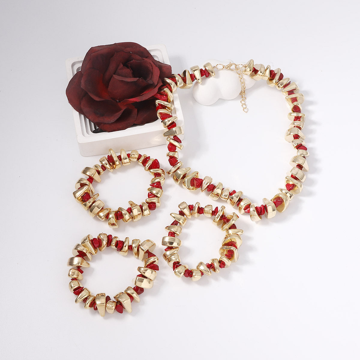 Natural Short-Sleeve Set