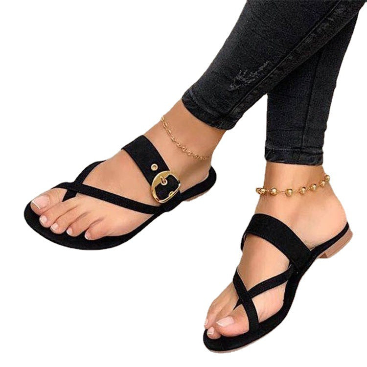 Clean Leather Sandals