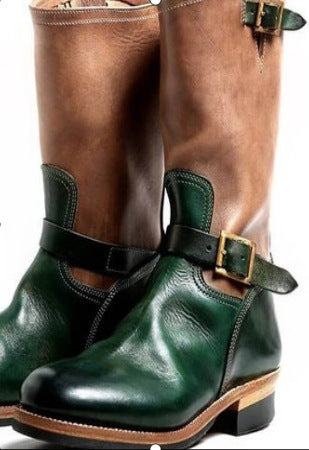 Minimal Zip-Up Boots