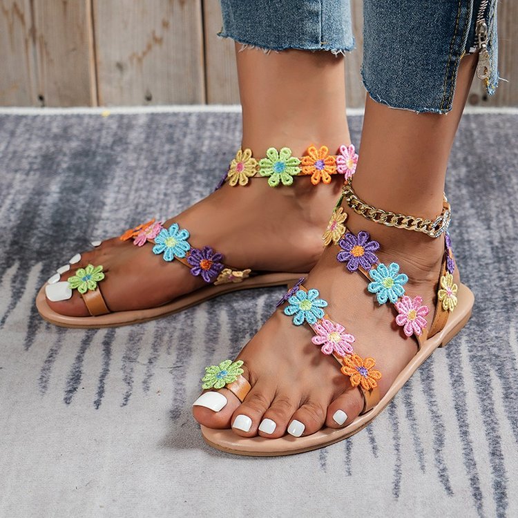 Clean Braided Sandals