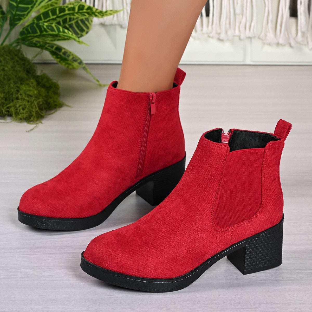 Clean Textured Boots
