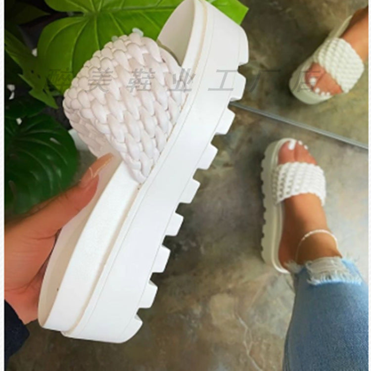 Breezy Raffia Sandals