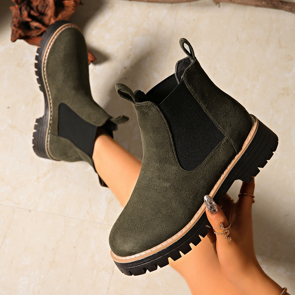 Clean Riding Boots