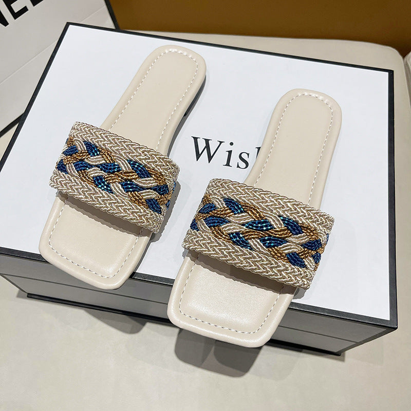 Modern Buckled Sandals