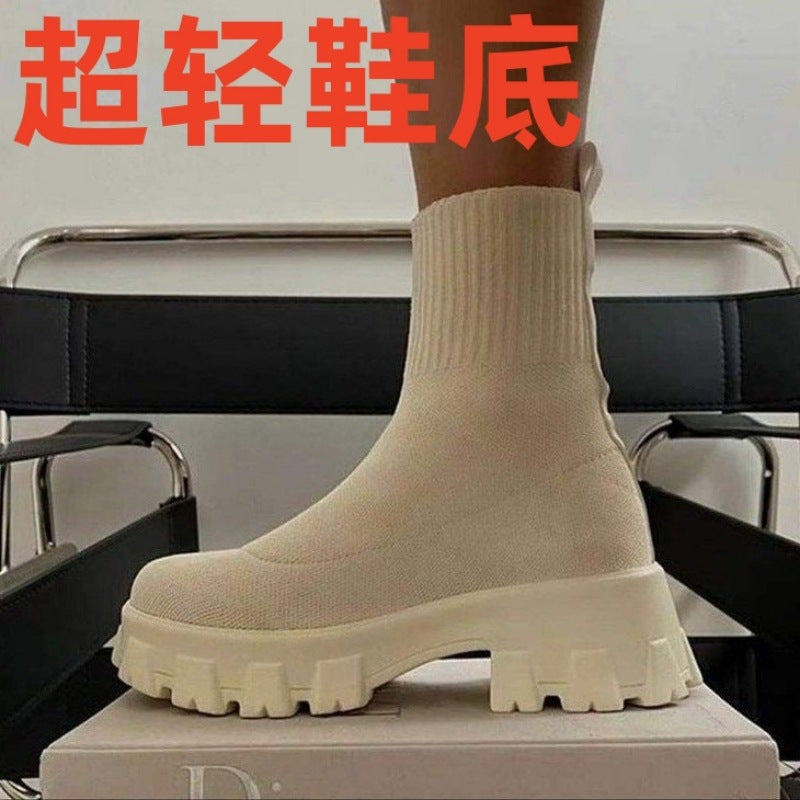 Modern Faux-Suede Boots