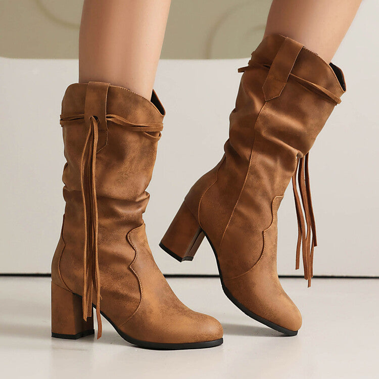 Breezy Leather Boots