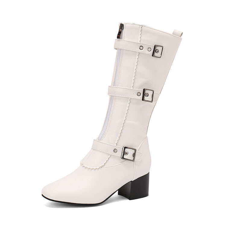 Sunny Block-Heel Boots