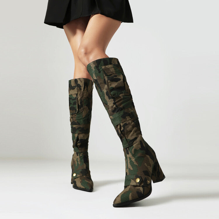 Walking Pointed Boots