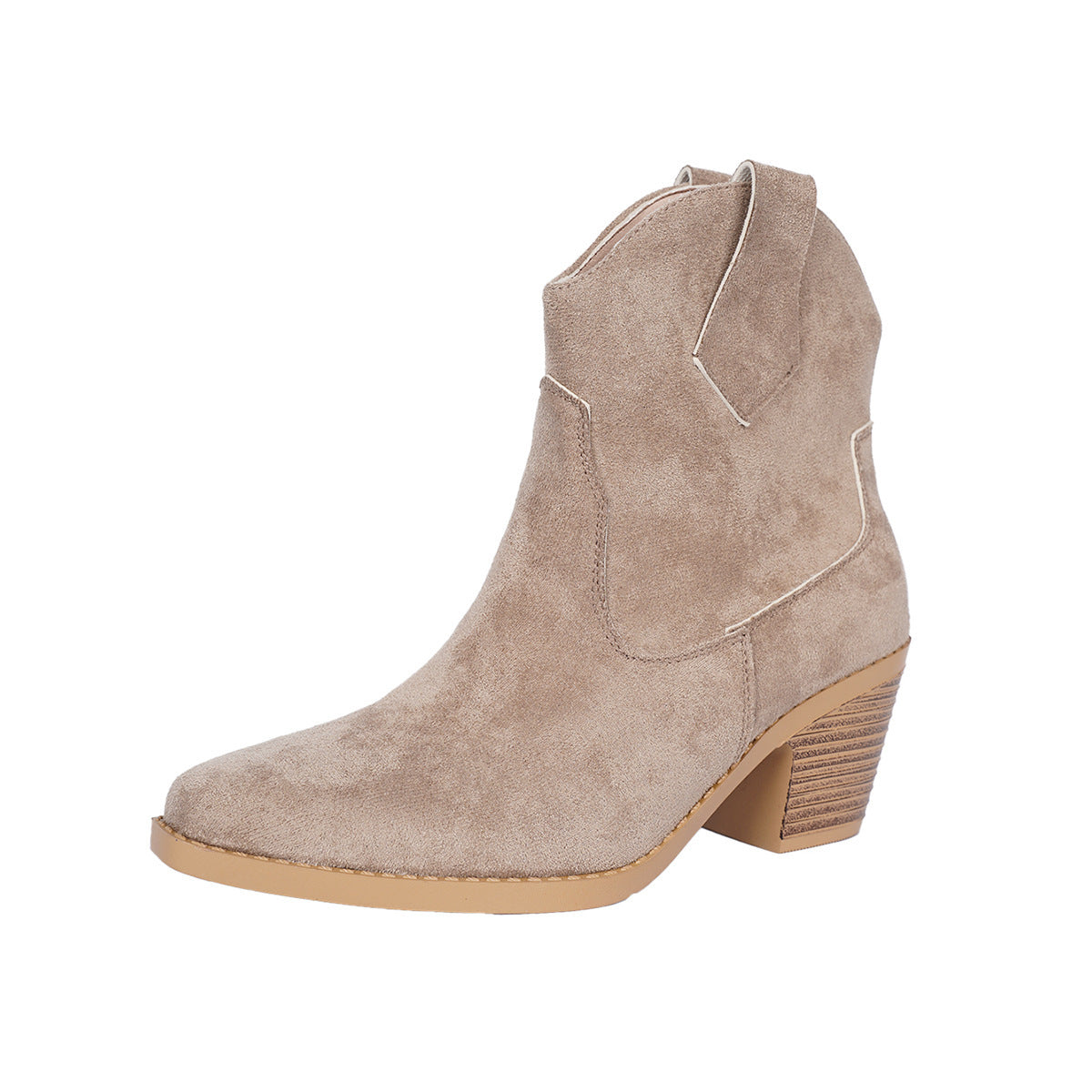 Relaxed Pointed Boots