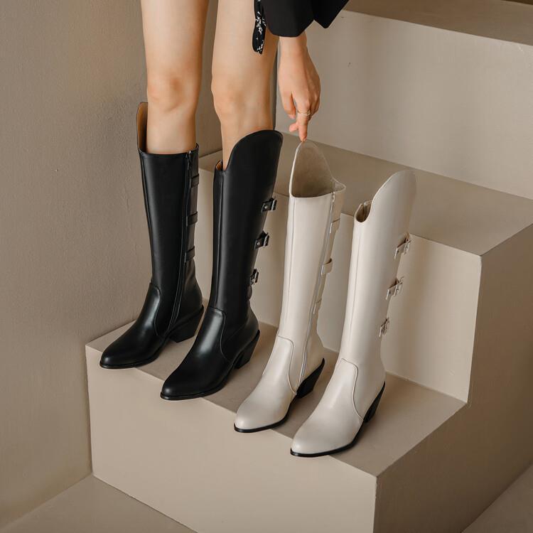 Minimal Leather Boots