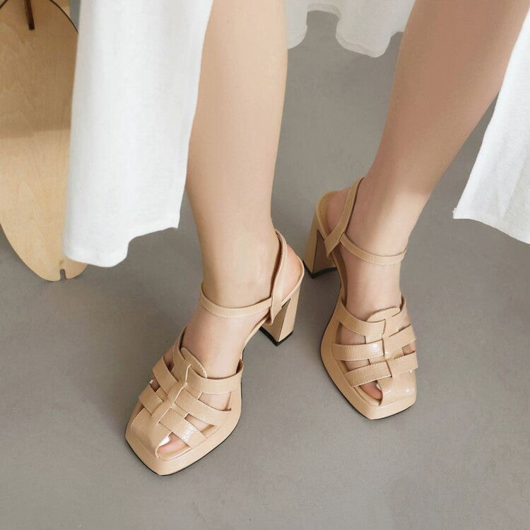 Simple Wedge Sandals