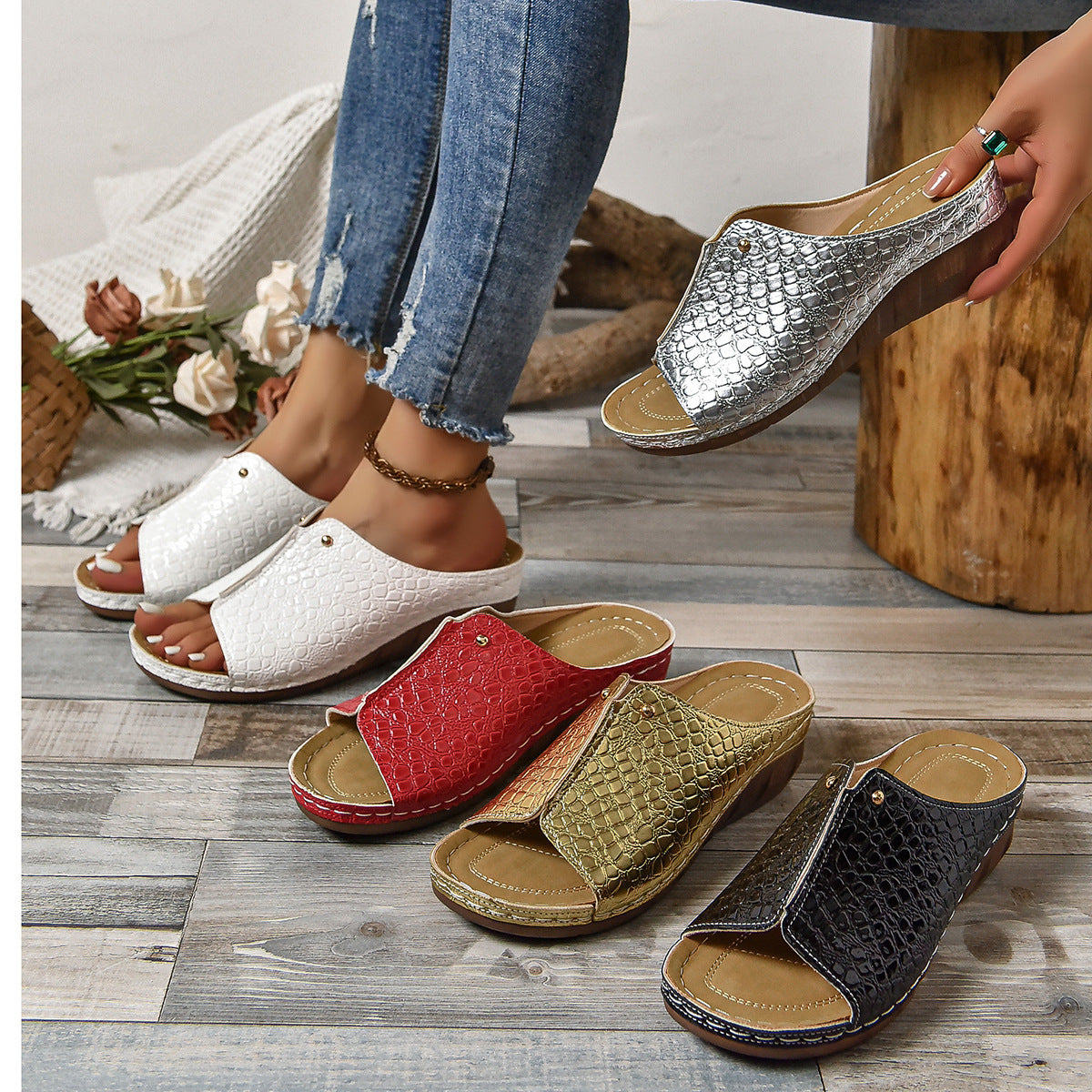 Summer Slide Sandals