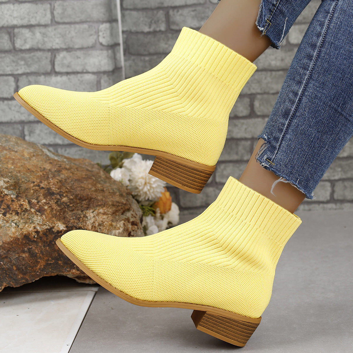 Weekend Textured Boots