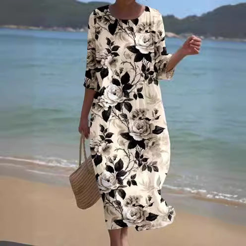 Easy Printed Dress