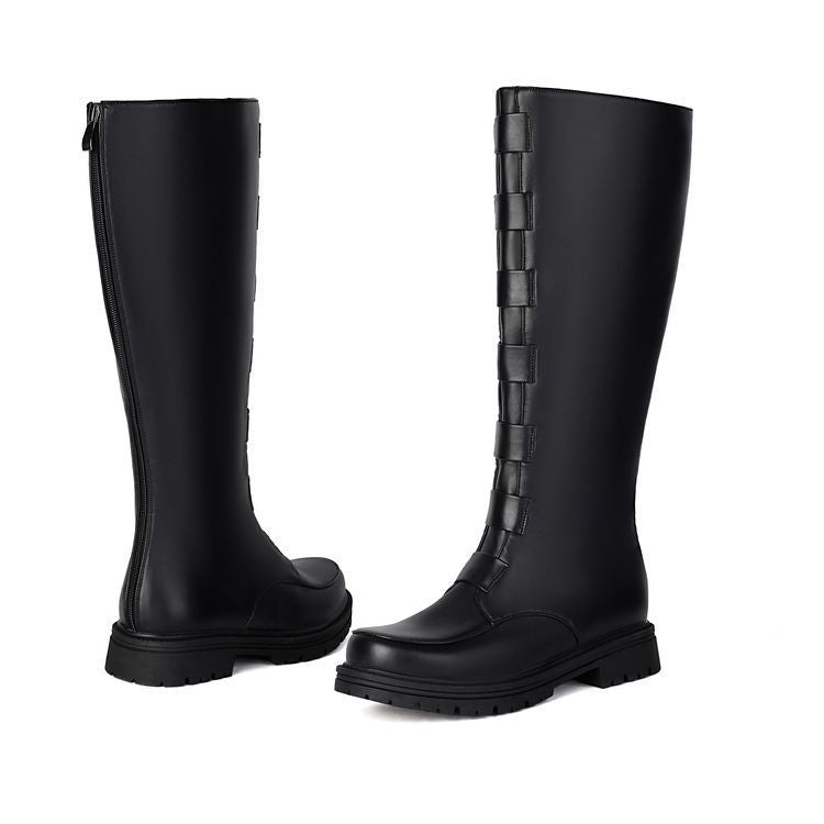 Casual Side-Zip Boots