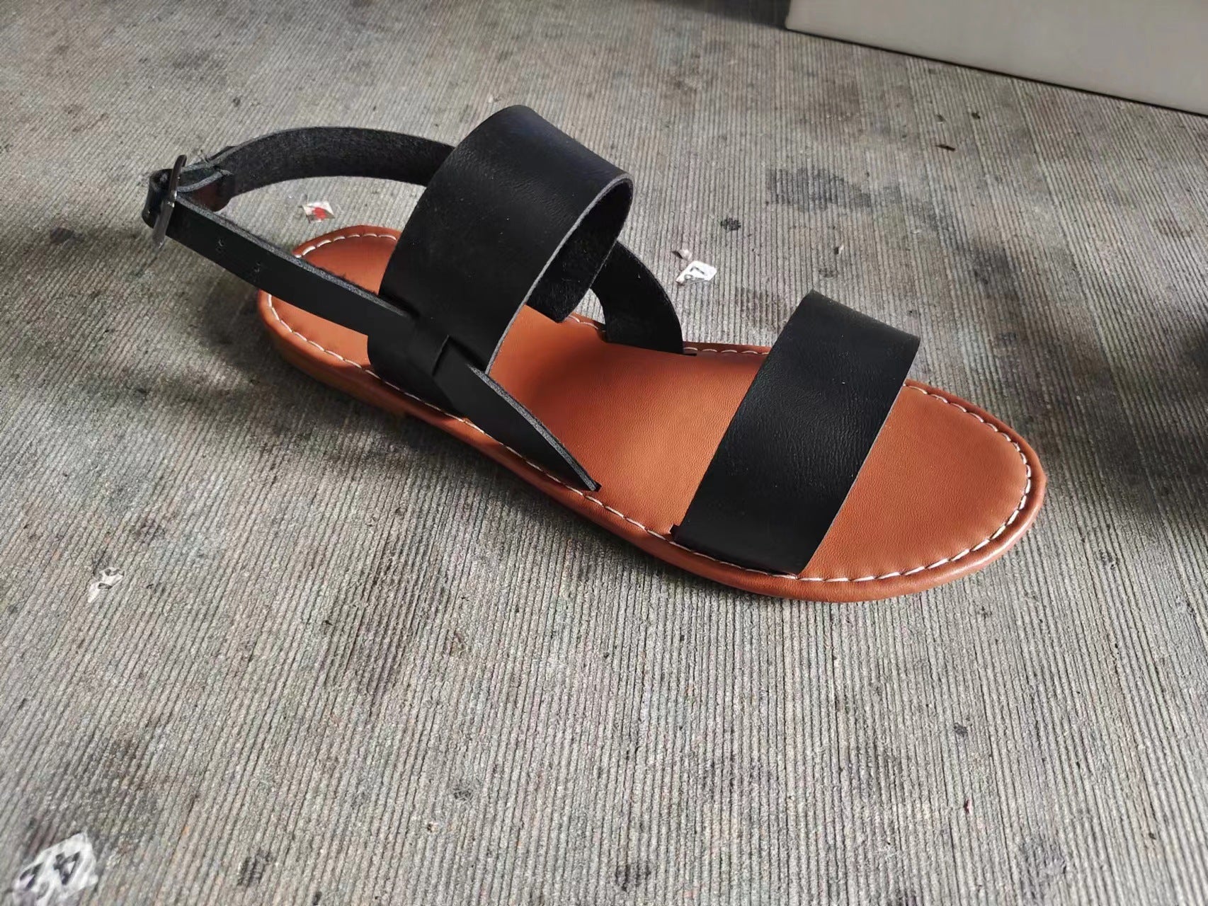 Weekend Buckled Sandals