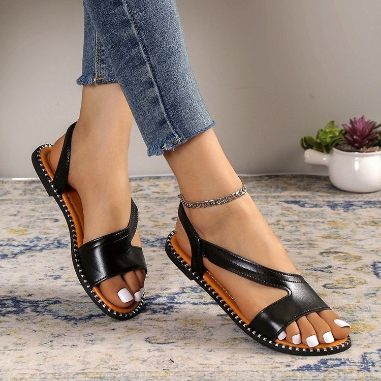 Sunny Metallic Sandals