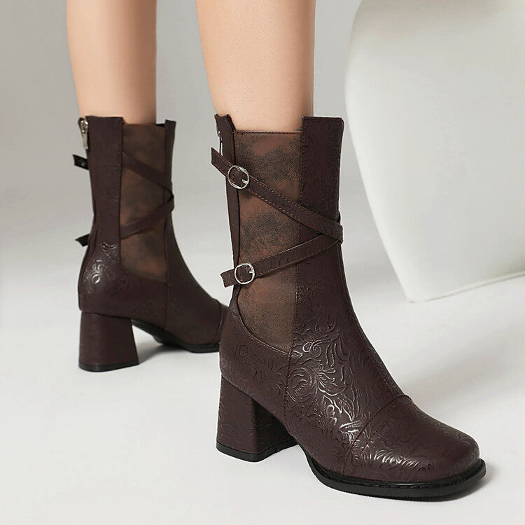 Airy Side-Zip Boots