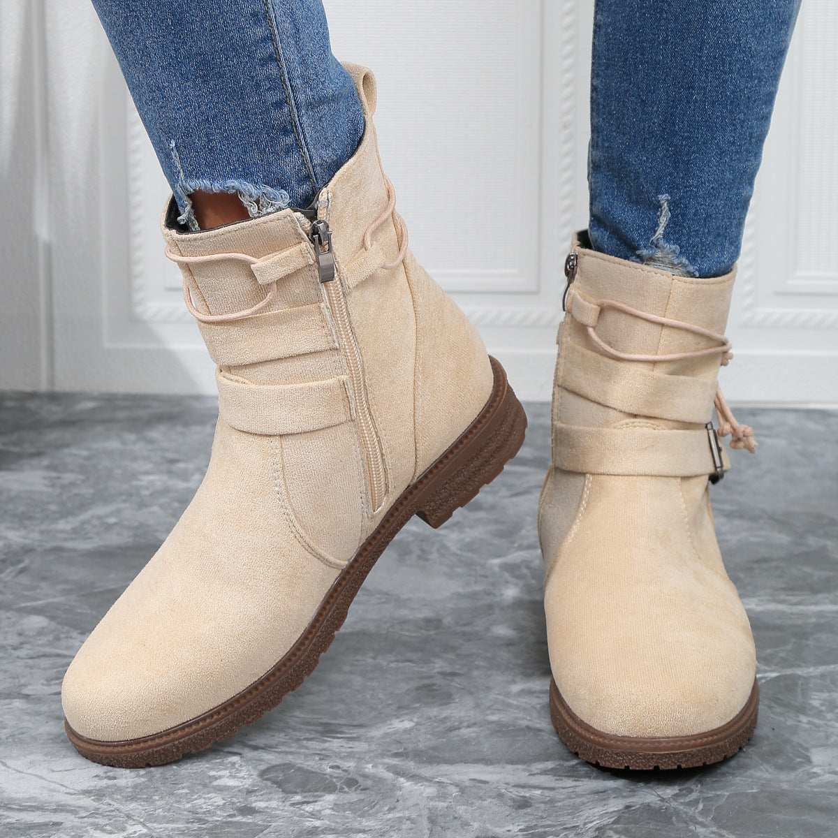 Beach Lug-Sole Boots