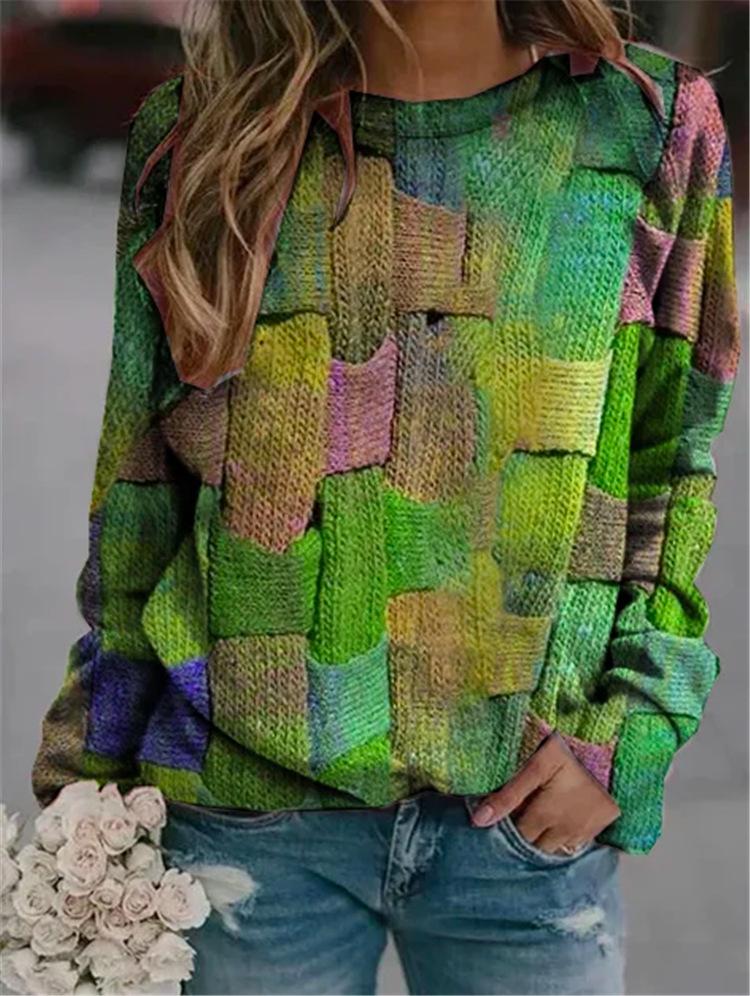 Relaxed Cropped Sweater