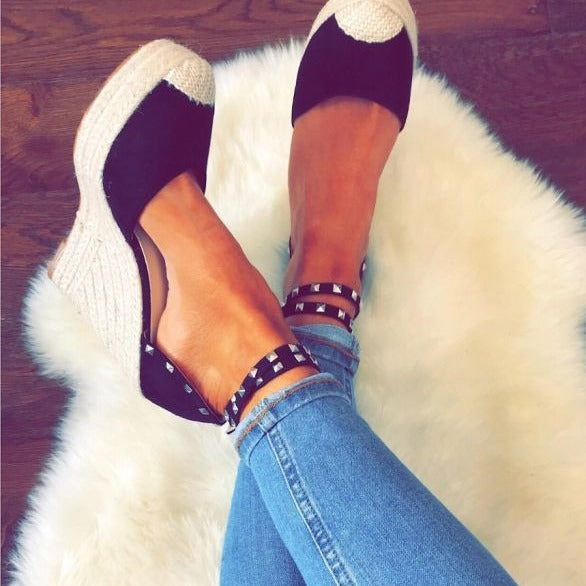 Comfortable Raffia Sandals