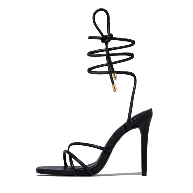 Fresh Lace-Up Sandals