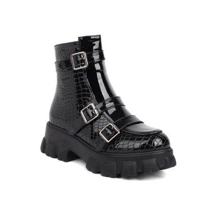 Comfortable Block-Heel Boots