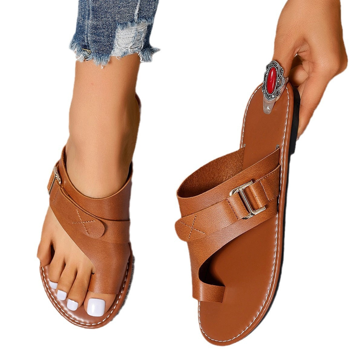 Travel Cork Sandals