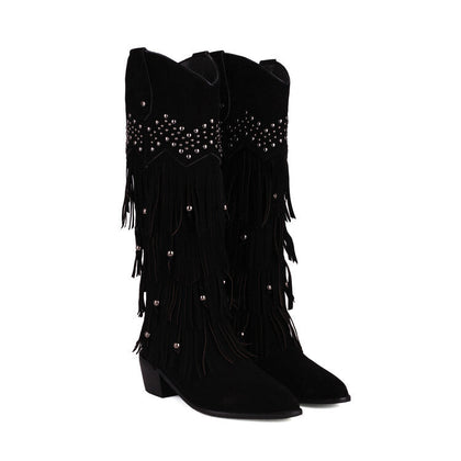 Beach Faux-Suede Boots