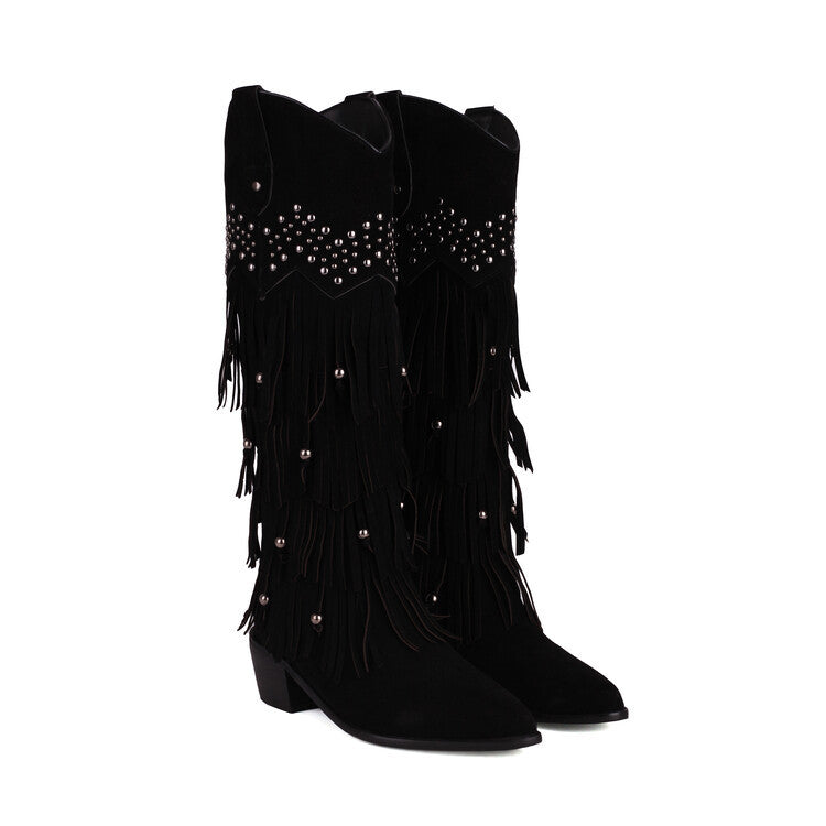 Beach Faux-Suede Boots