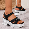 Relaxed Buckled Sandals