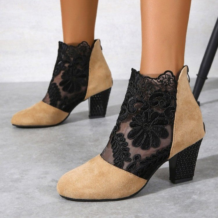 Minimal Zip-Up Boots