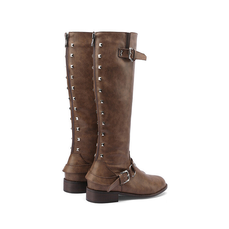 Light Knee-High Boots