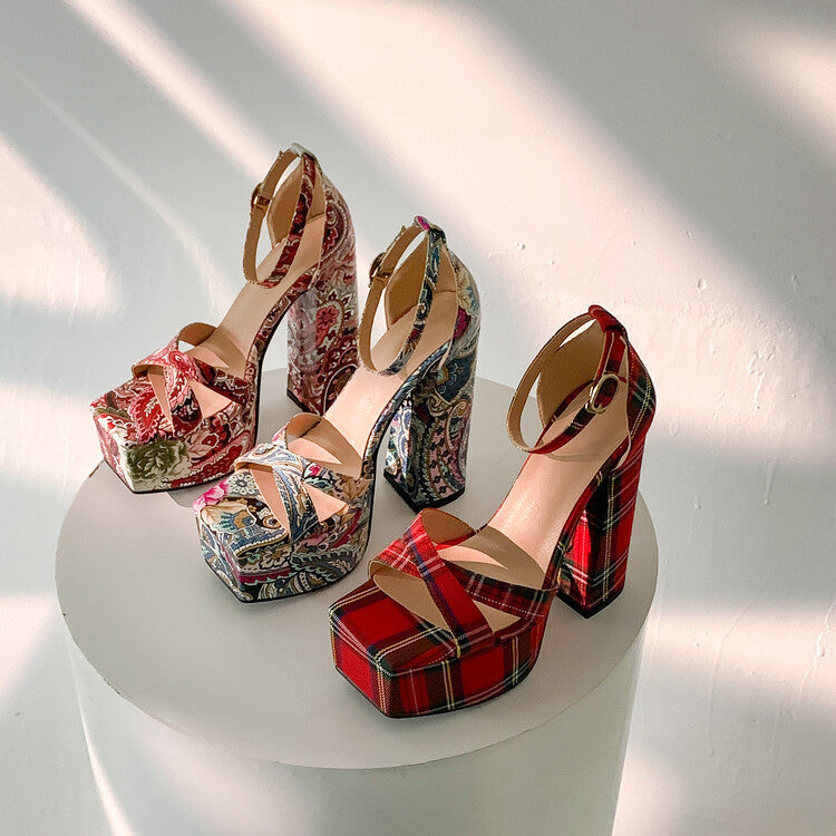 Breezy Raffia Sandals