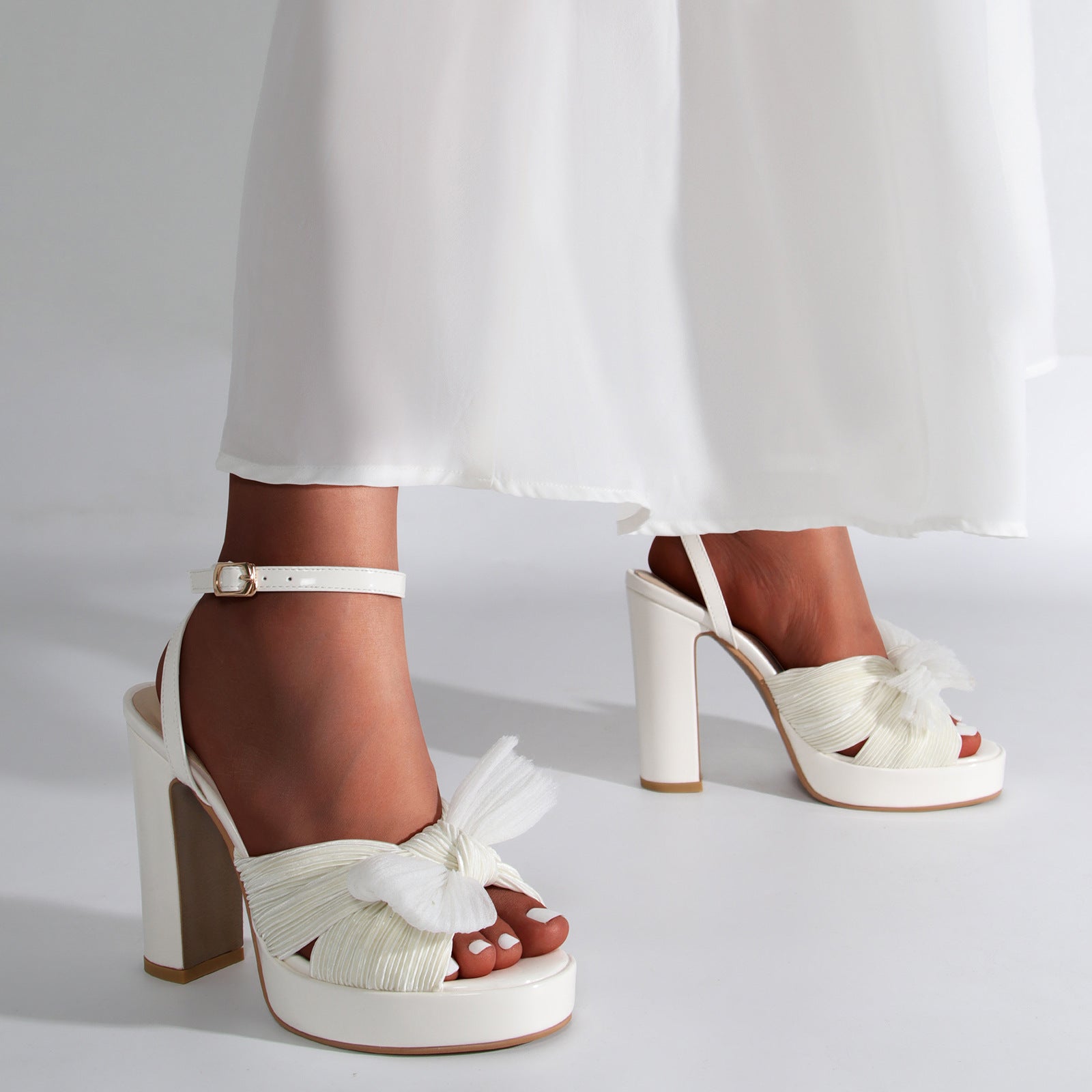 Coastal Metallic Sandals