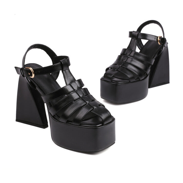 Airy Lace-Up Sandals