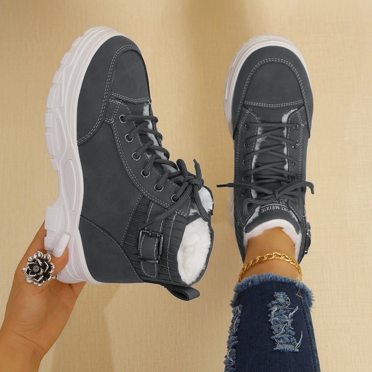 Minimal Lug-Sole Boots