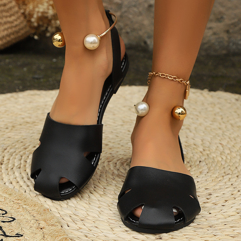 Breezy Raffia Sandals
