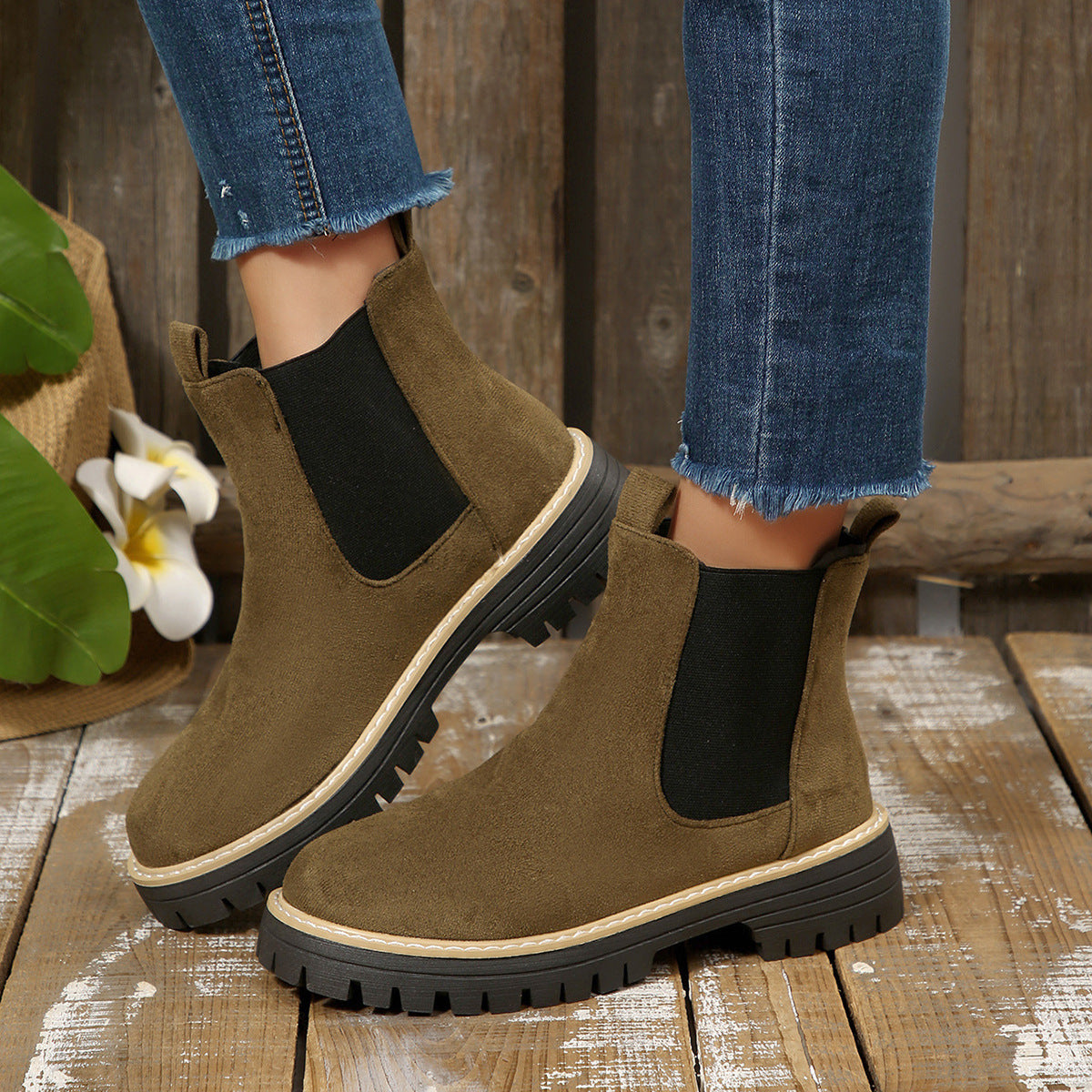 Breezy Side-Zip Boots