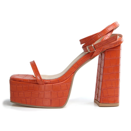 Fresh Lace-Up Sandals