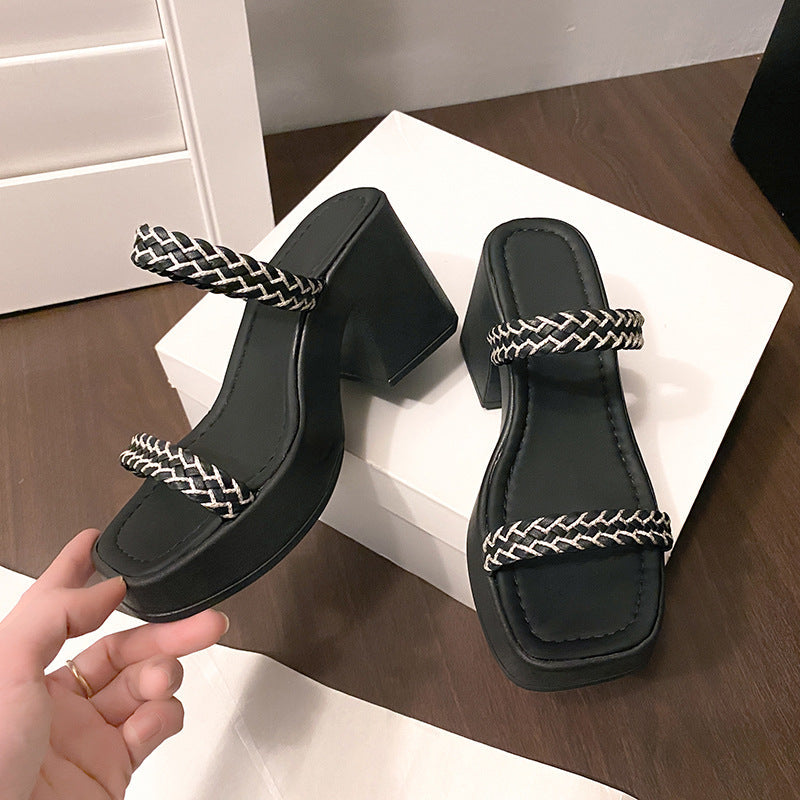 Warm Wedge Sandals